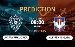 Avispa Fukuoaka vs Albirex Niigata Prediction 21.06.2025