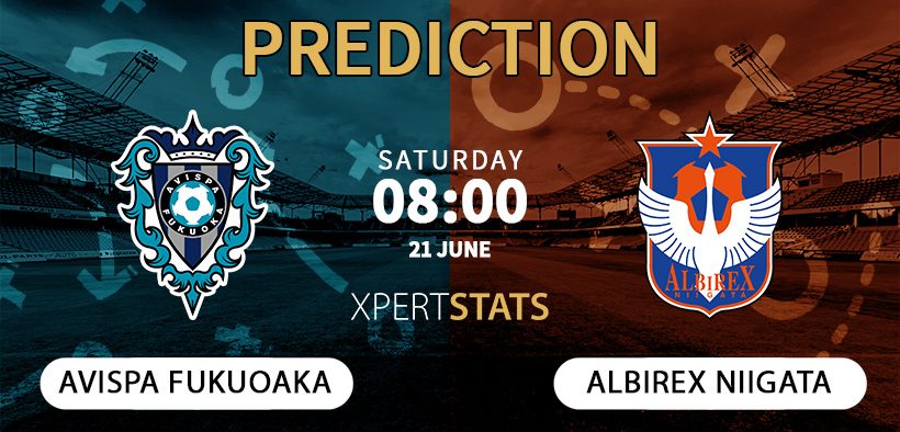Avispa Fukuoaka vs Albirex Niigata Prediction 21.06.2025
