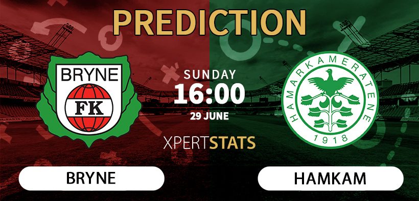 Bryne vs HamKam Prediction 29.06.2025