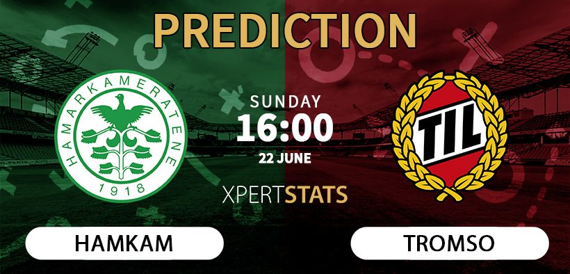 HamKam vs Tromso Prediction 22.06.2025