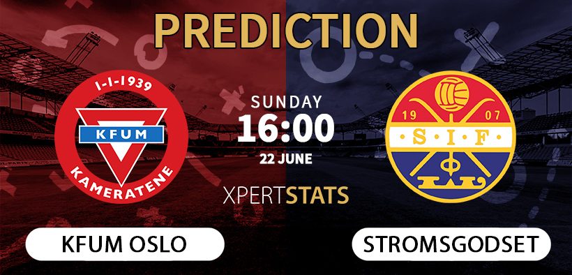 KFUM Oslo vs Stromsgodset Prediction 22.06.2025