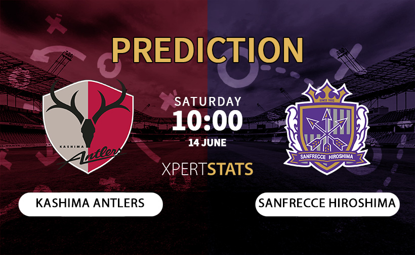 Kashima Antlers vs Sanfrecce Hiroshima Predictions 14.06.2025
