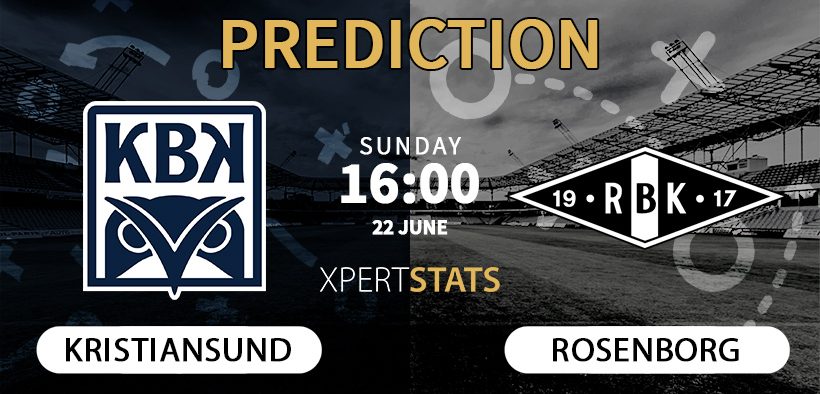 Kristiansund vs Rosenborg Prediction 22.06.2025