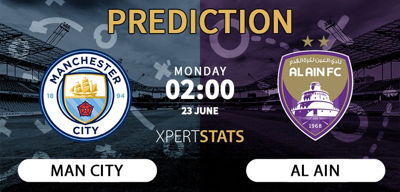 Manchester City vs Al Ain Prediction 23.06.2025