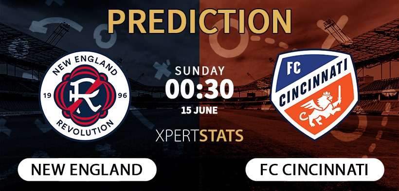 New England Revolution vs FC Cincinnati Predictions 15.06.2025