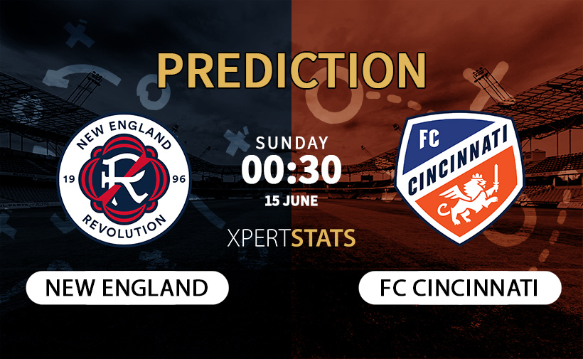 New England Revolution vs FC Cincinnati Predictions 15.06.2025