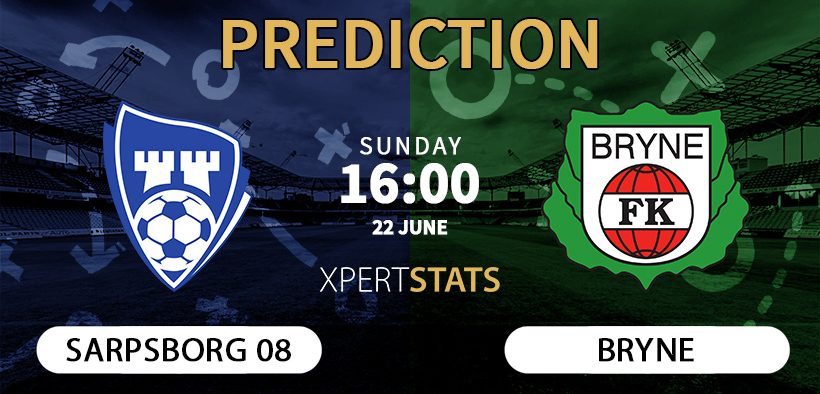 Sarpsborg 08 vs Bryne Prediction 22.06.2025