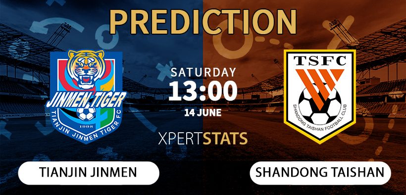Tianjin Jinmen vs Shandong Taishan Predictions 14.06.2025