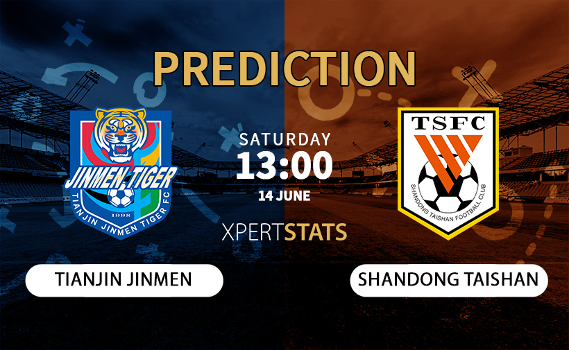 Tianjin Jinmen vs Shandong Taishan Predictions 14.06.2025