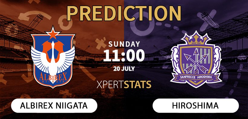 Albirex Niigata vs Sanfrecce Hiroshima Prediction 20.07.2025