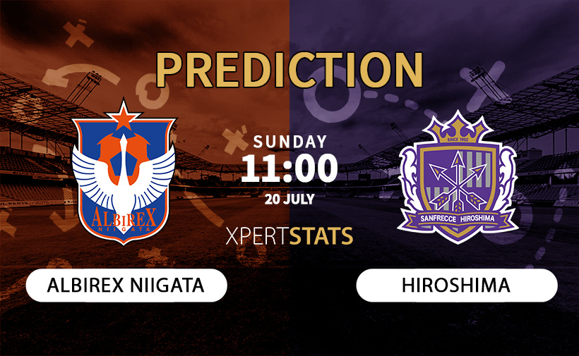 Albirex Niigata vs Sanfrecce Hiroshima Prediction 20.07.2025
