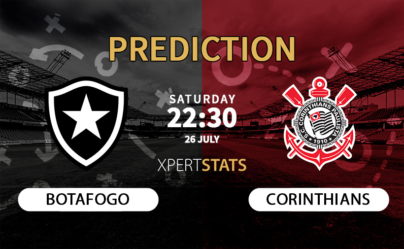 Botafogo vs Corinthians Prediction 26.07.2025
