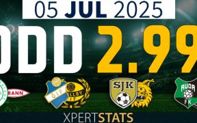 Football Accumulators Tips: 2 Odds 05.07.2025