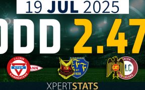 Football Accumulators Tips: 2 Odds 19.07.2025