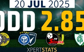 Football Accumulators Tips: 2 Odds 20.07.2025