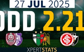 Football Accumulators Tips: 2 Odds 27.07.2025