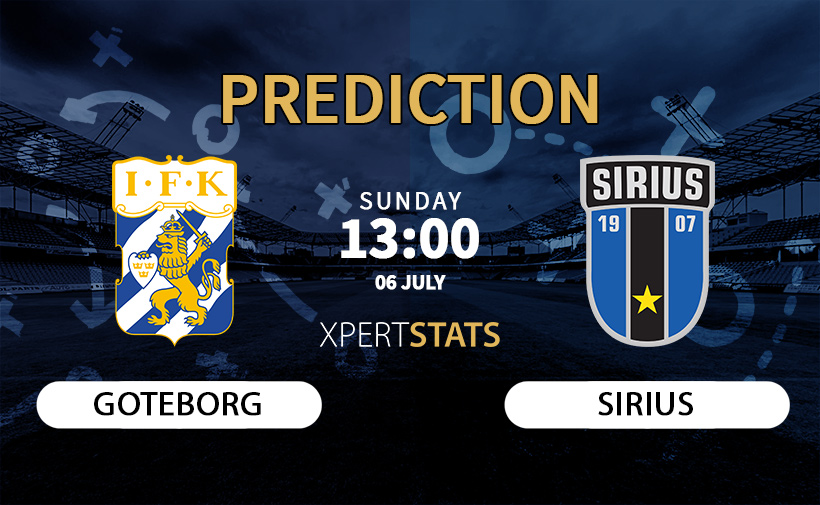 Goteborg vs Sirius Prediction 06.07.2025