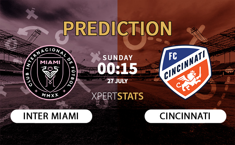 Inter Miami vs FC Cincinnati Prediction 27.07.2025