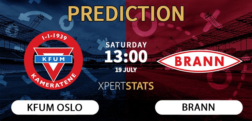 KFUM Oslo vs Brann Prediction 19.07.2025