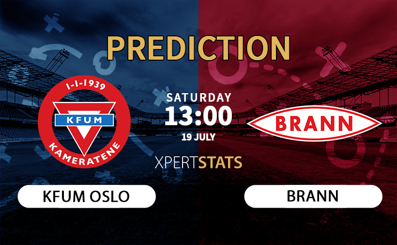 KFUM Oslo vs Brann Prediction 19.07.2025