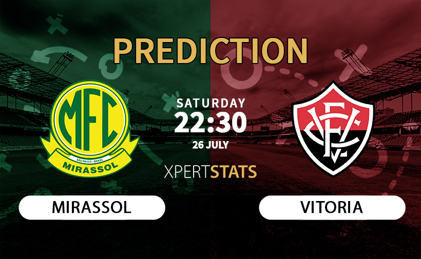 Mirassol vs Vitoria Prediction 26.07.2025