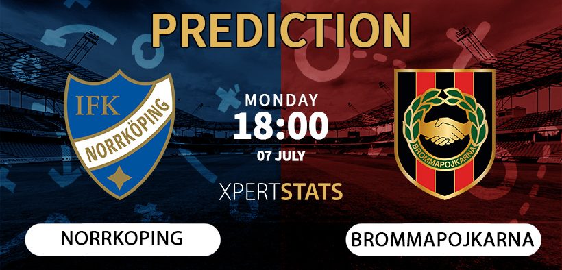 Norrkoping vs Brommapojkarna Prediction 07.07.2025
