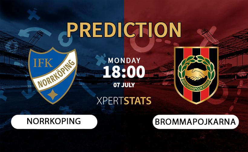 Norrkoping vs Brommapojkarna Prediction 07.07.2025