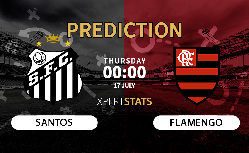 Santos vs Flamengo Prediction 17.07.2025