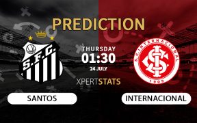Santos vs Internacional Prediction 24.07.2025