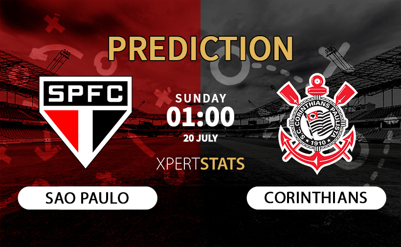 Sao Paulo vs Corinthians Prediction 20.07.2025