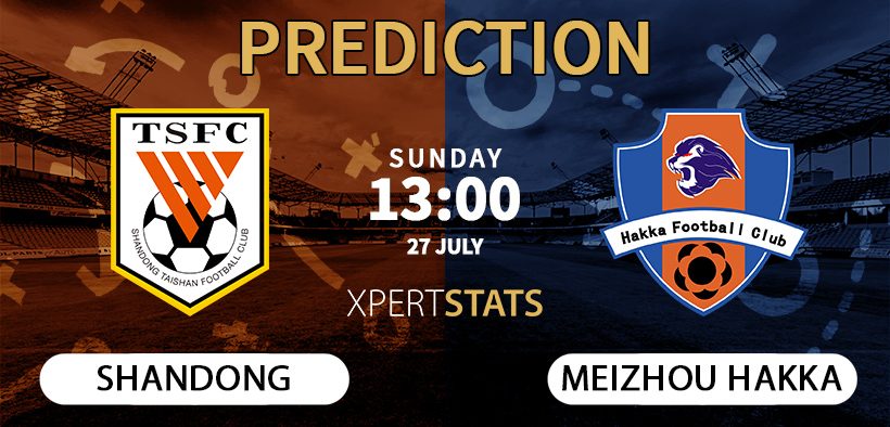 Shandong Taishan vs Meizhou Hakka Prediction 27.07.2025