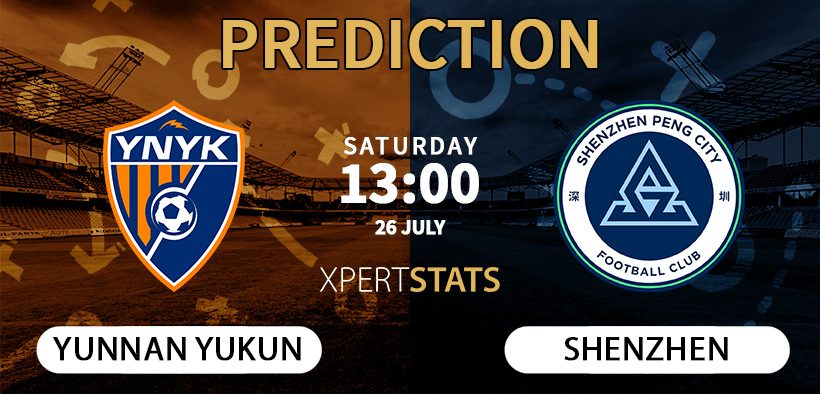 Yunnan Yukun vs Shenzhen Xinpengcheng Prediction 26.07.2025