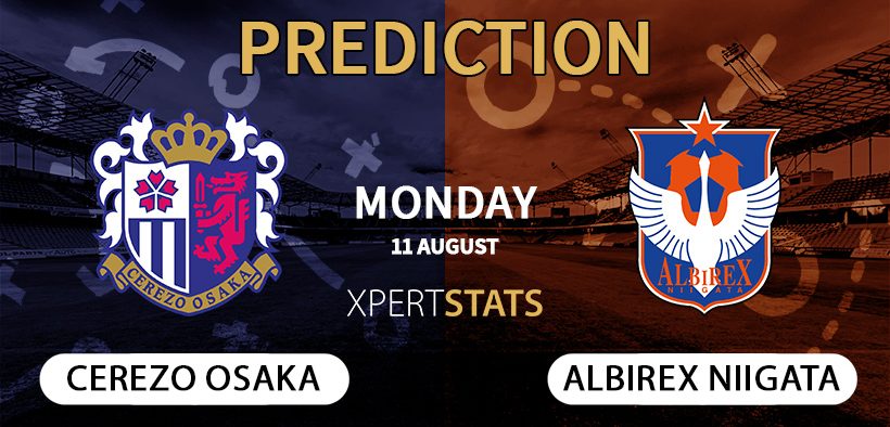 Cerezo Osaka vs Albirex Niigata Prediction 11.08.2025