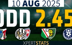 Football Accumulators Tips: 2 Odds 10.08.2025