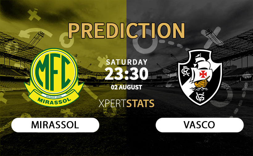 Mirassol vs Vasco da Gama Prediction 02.08.2025